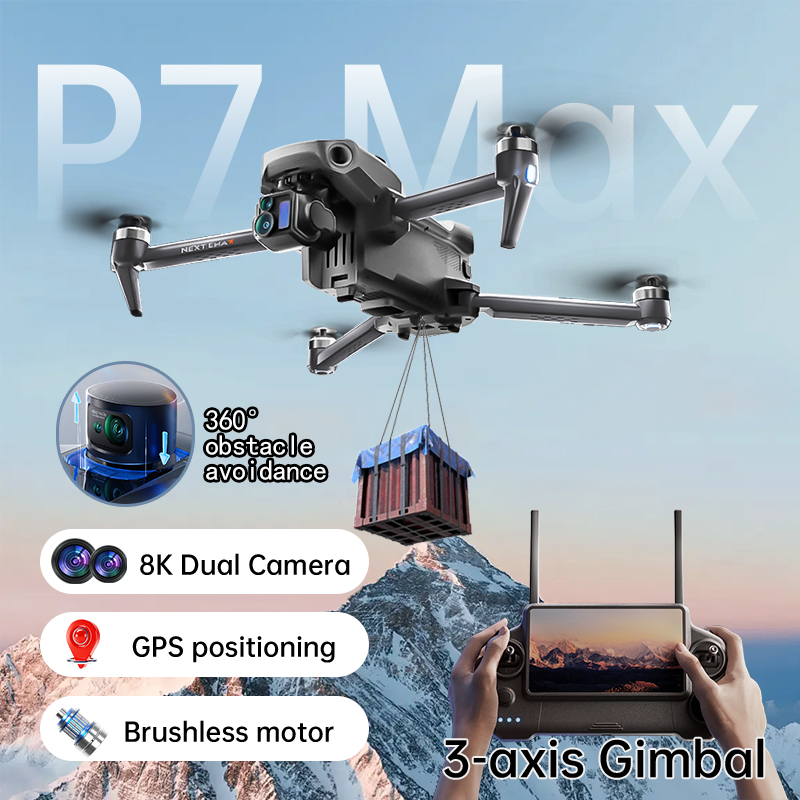 Drone Photogrammetry - NUOVO P7 Max Drone 8K Fotocamera