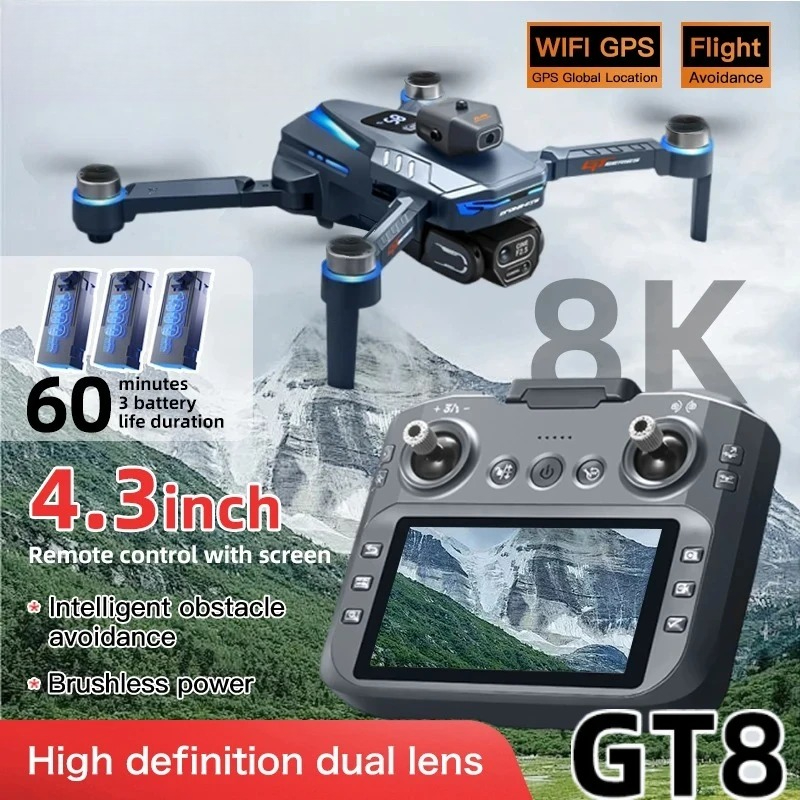 Drone Originale GT8 8K Profess - Drone Photogrammetry recensione e prezzo