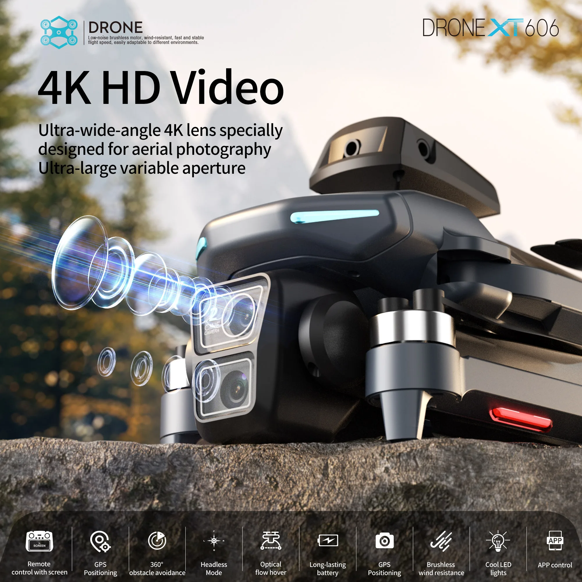 Drone GPS Originale XT606 MAX  - Drone Photogrammetry recensione e prezzo
