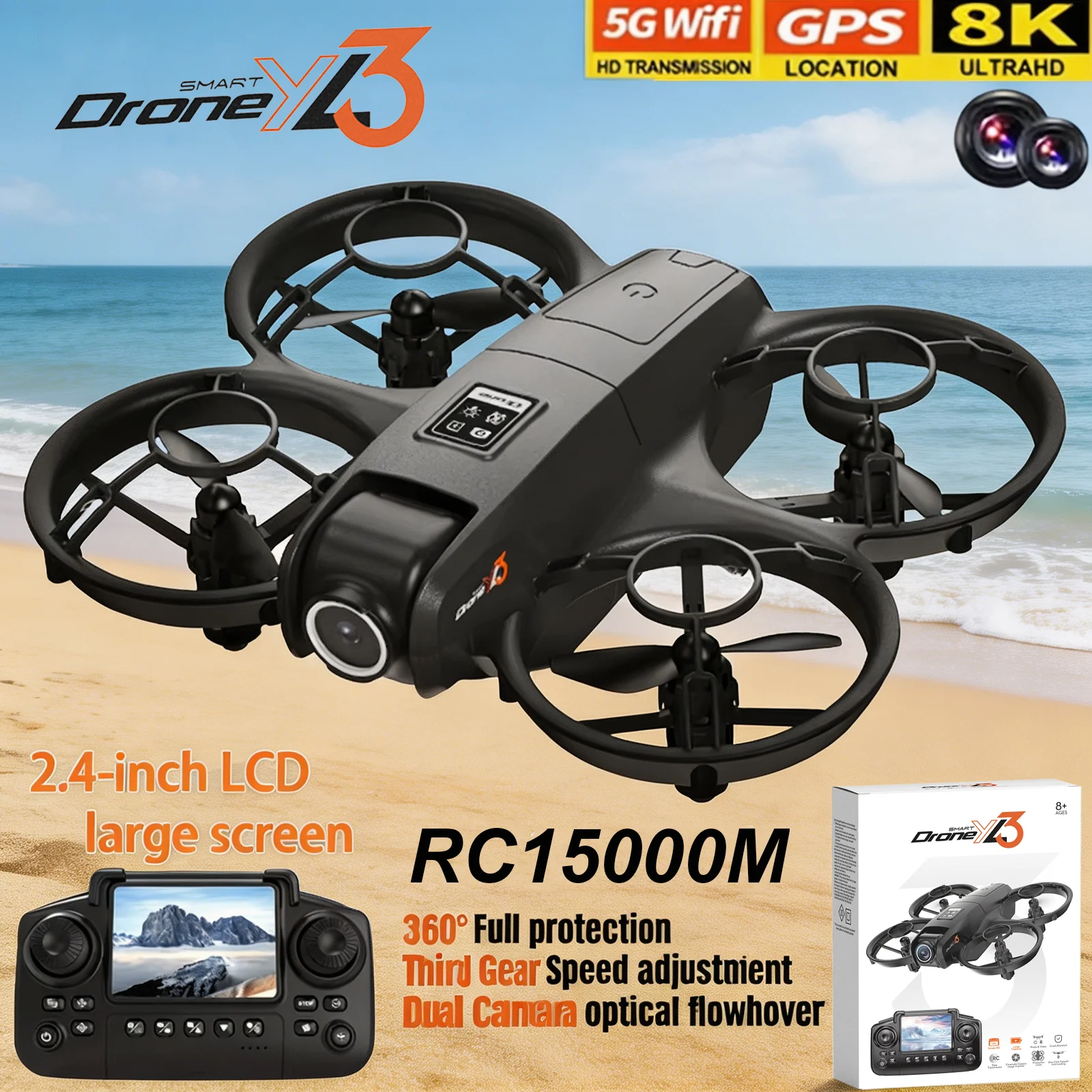 Nuovo Drone RC YL3 con Doppia  - Drone Photogrammetry recensione e prezzo