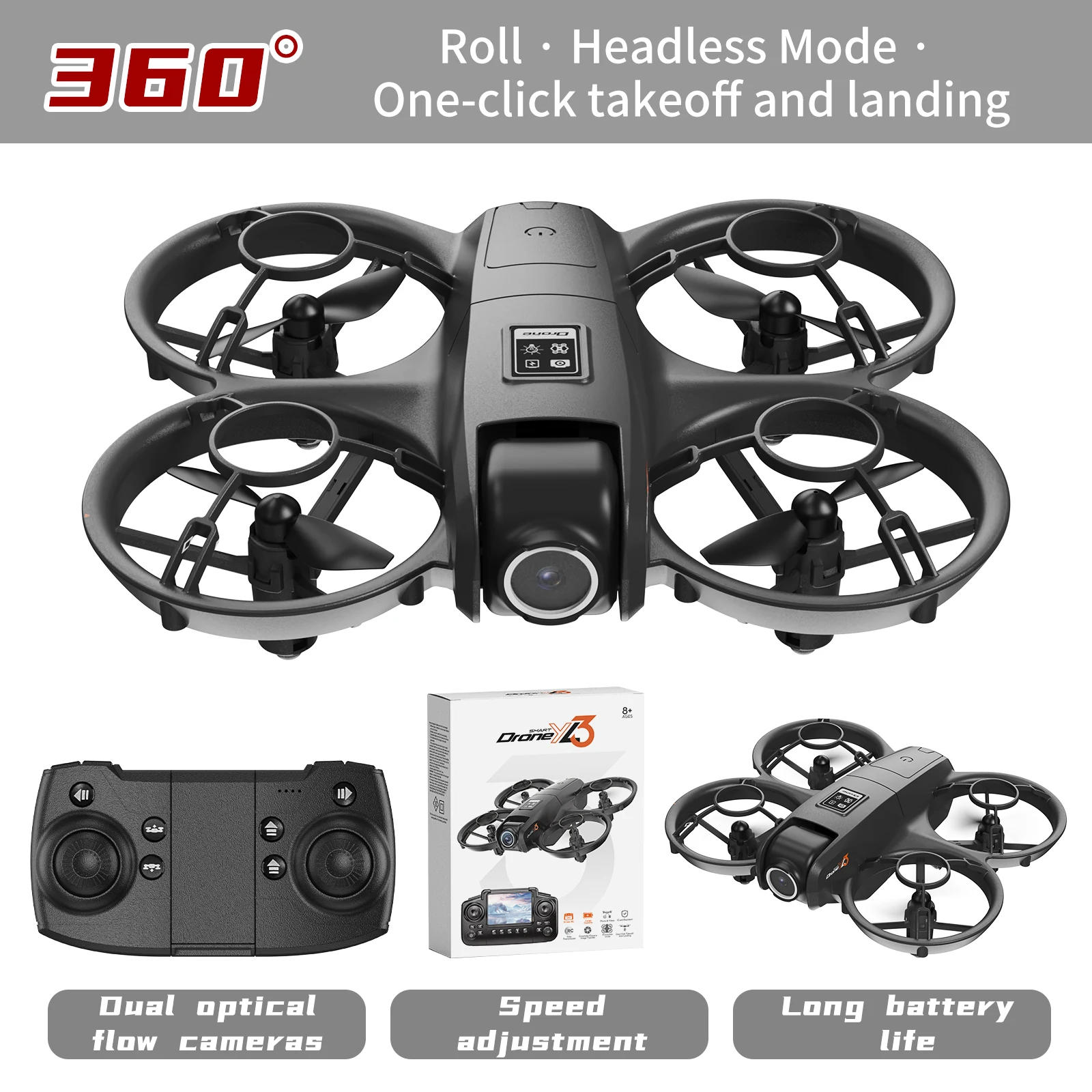Nuovo Drone RC YL3 con Doppia  - Drone Photogrammetry recensione e prezzo
